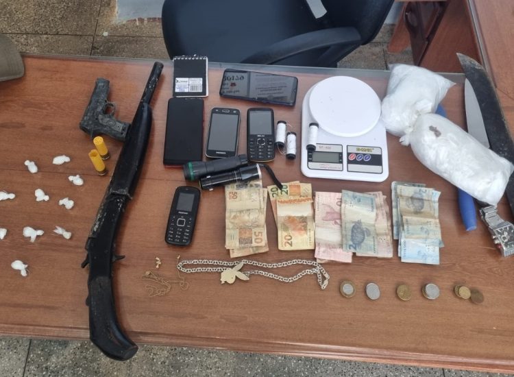 Material apreendido. (Foto: Divulgação/PC-AM)