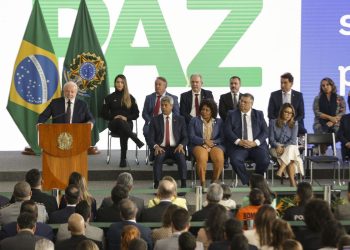 Brasília (DF), 21/07/2023 - O presidente Luiz Inácio Lula da Silva participa de cerimônia de lançamento do Programa de Ação na Segurança (PAS), no Palácio do Planalto. Foto: Marcelo Camargo/Agência Brasil