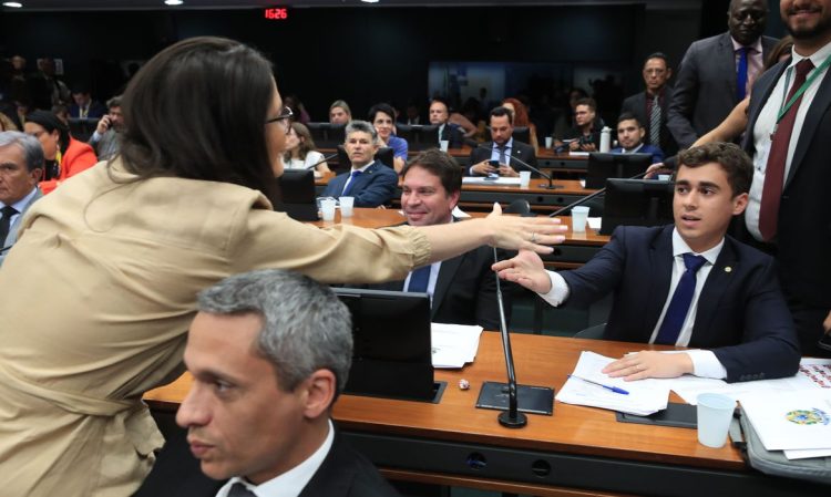Brasília (DF) 09/08/2023 Reunião do Conselho de Ética da Câmara que livrou de processo de cassação os deputados Nikolas Ferreira e Carla Zambelii. Foto Lula Marques/ Agência Brasil