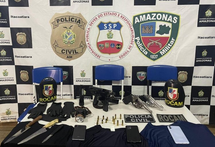 Fotos: Divulgação/SSP-AM