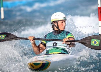 Canoagem slalom, Ana Sátila - Foto: Gaspar Nóbrega | COB