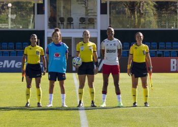 Seleção Brasileira Feminina Sub-19 faz jogo treino contra o Flamengo Feminino Principal na Granja Comary Créditos: Fabio Souza/CBF