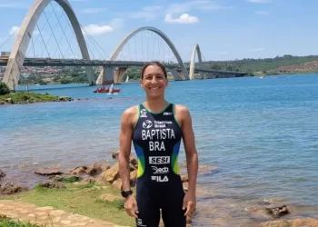 A triatleta ficou gravemente ferida – Foto: Reprodução/Instagram@luisabaptistad