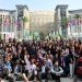 Delegados Jovens Internacionais para o Clima, Iycd, posam para uma foto de grupo durante a Conferência da ONU sobre Mudanças Climáticas, COP28, na Expo City em Dubai, Emirados Árabes Unidos - Foto: COP28/Anthony Fleyhan