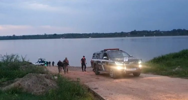Operação Vila Mais Segura II em Careiro da Várzea. (Foto: Divulgação/PC-AM)
