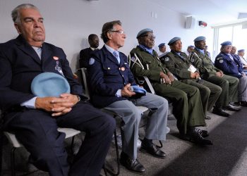 Remanescentes do Batalhão de Suez durante audiência na Comissão de Relações Exteriores do Senado Pedro França/Agência Senado›