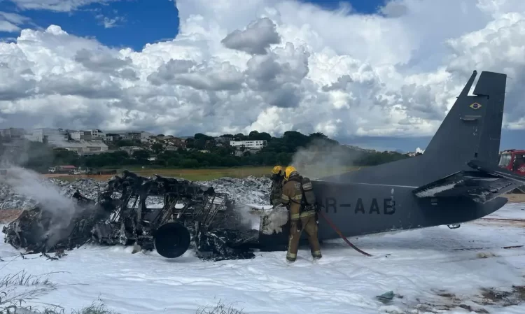 Queda de avião da PF em Minas- Foto : Agência Brasil