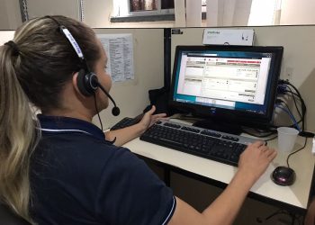 Atendente na Central de Regulação do Samu 192 trotes ligação