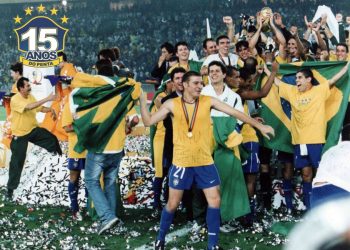 Seleção Brasileira conquista o pentacampeonato mundial em 2002 Créditos: Arquivo CBF