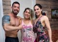 Djidja, irmão e mãe