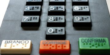 Teclado da Urna Eletrônica - Foto: Nelson Jr./ASICS/TSE