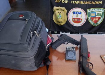 Material apreendido. (Foto: Divulgação/PC-AM)