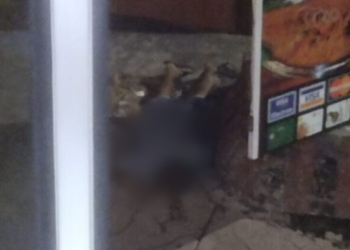 corpo agressão calçada Manaus