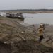 A Bacia do Rio Amazonas enfrenta um cenário de grande seca e algumas regiões podem registrar cotas mínimas históricas seca amazonas. Foto: Divulgação/SGB