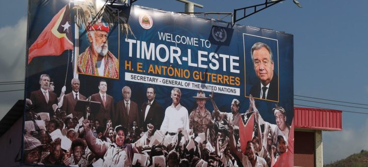 Secretário-geral da ONU, António Guterres, tem destacado o exemplo timorense na condução de um processo de manutenção da paz. Foto: ONU/Kiara Worth