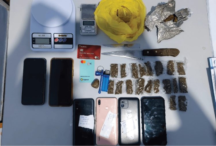 Material apreendido. (Foto: Divulgação/PC-AM)