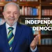 Lula exalta democracia em pronunciamento da Independência