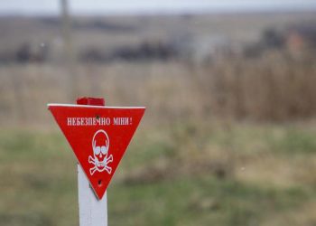 Redução de cerca de 157 mil para 139 mil quilômetros quadrados minados é uma das maiores já registradas. Foto: PMA/Niema Abdelmageed