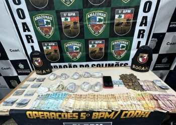 A suspeita é uma das líderes de um grupo criminoso Fotos: Divulgação/ SSP-AM.