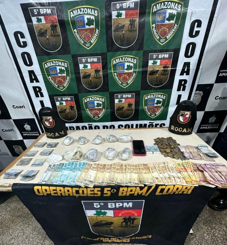 A suspeita é uma das líderes de um grupo criminoso Fotos: Divulgação/ SSP-AM.