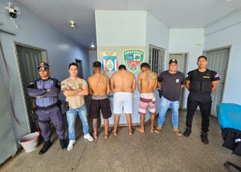 Ação policial. (Foto: Divulgação/PC-AM)