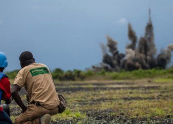 contra minas na República Democrática do Congo. Foto: Unmas | DR Congo Ação