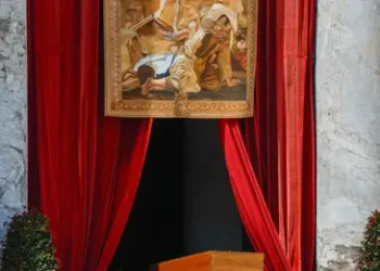 Missa de Exéquias na Basílica de São Pedro, no Vaticano - Ricardo Stuckert/PR
