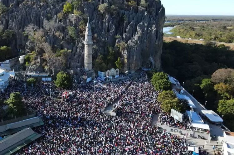 Realizada em Bom Jesus da Lapa, na Bahia, romaria é uma das maiores festas religiosas do país. Foto: Santuário do Bom Jesus da Lapa