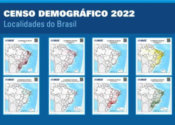 87 mil formas de brasilidade: em publicação do Censo 2022, o IBGE disponibiliza ferramenta que facilita a busca pelas localidades do Brasil - Foto: DGC/IBGE