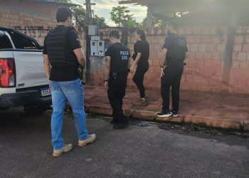 Ação policial. (Fotos: Divulgação/PC-AM)