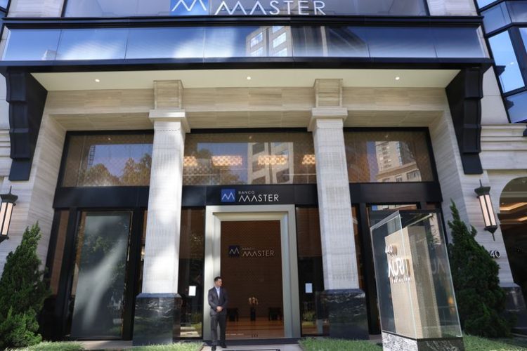 Fachada do Banco Master em São Paulo - Foto: Rovena Rosa/Agência Brasil