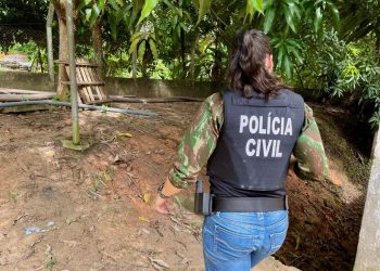 Ação policial. (Foto: Beatriz Sampaio/PC-AM)