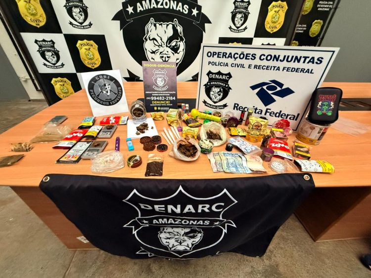 Operação policial. (Foto: Beatriz Sampaio/PC-AM)