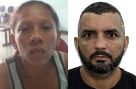 Procurada: Aldilene da Silva Martins e Eduardo Pinto da Silva. (Foto: divulgação/PC-AM)