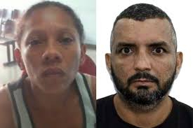 Procurada: Aldilene da Silva Martins e Eduardo Pinto da Silva. (Foto: divulgação/PC-AM)