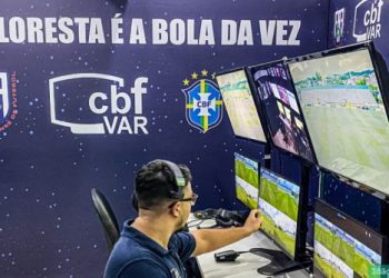 Antônio Carlos Pequeno Frutuoso será o árbitro central, enquanto, o árbitro de vídeo será Ivan da Silva Guimarães Júnior. Foto: João Normando/AMFC