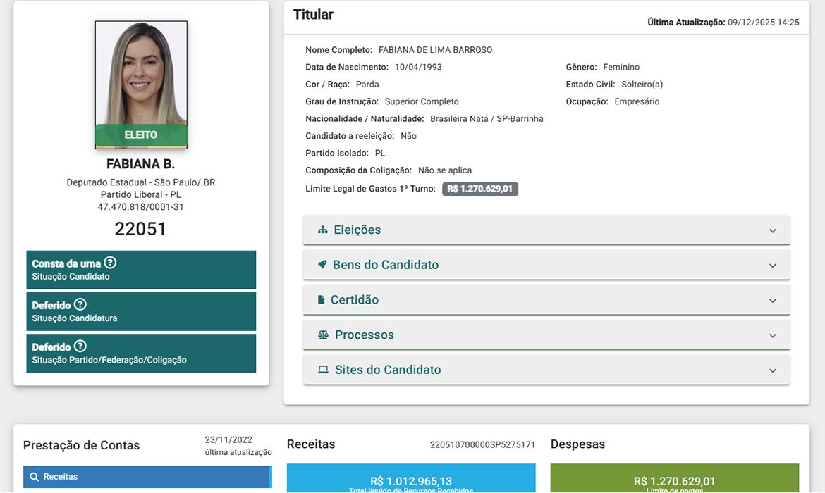 © TSE/Reprodução