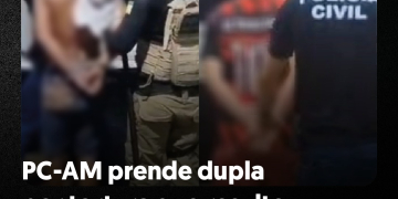 Ação policial. (Fotos: Divulgação/PC-AM)