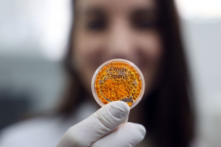 Embrapa produz em laboratório salmão, caviar e anéis de lula veganos