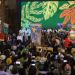 Estandartes dos estados são apresentados durante abertura oficial da 6ª Teia Nacional dos Pontos de Cultura, em Aracruz (ES). Foto: Tomaz Silva/Agência Brasil - Tomaz Silva/Agência Brasil