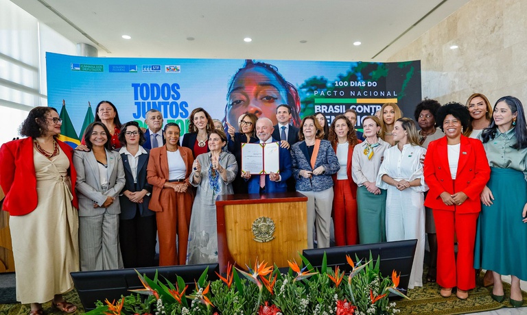 Reunião do Comitê Gestor do Pacto Nacional de Prevenção aos Feminicídios - Foto: Ricardo Stuckert / PR