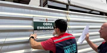 Prefeitura embarga obra no Parque Mosaico após acidente com vítima fatal em Manaus