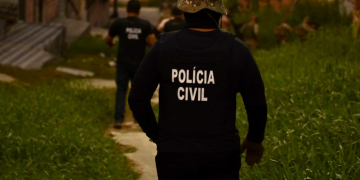 Operação policial. (Foto: Erlon Rodrigues/PC-AM