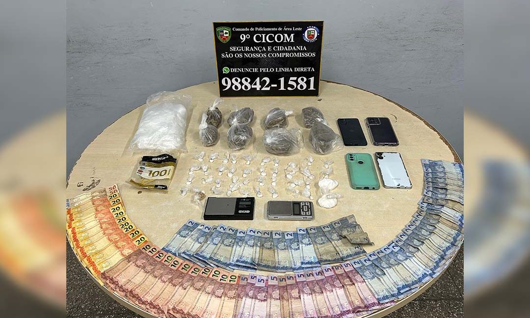 Homem é preso com 48 porções de entorpecentes