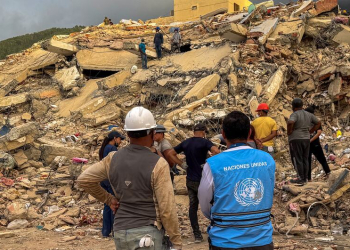 As Nações Unidas estão apoiando os esforços de ajuda humanitária após o terremoto na Venezuela. Foto: Ocha/Veronique Durroux