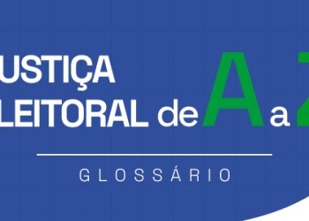 Logo do Glossário Eleitoral. Arte: Secom/TSE