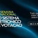 As ações da Semana vão abordar, entre outros temas, a evolução do sistema eletrônico de votação. Arte: Secom/TSE