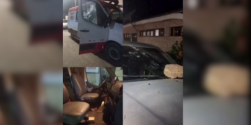 Em Rio Preto da Eva, carros são apedrejados, ambulância e hidrômetros são vandalizados