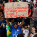 Milhares de estudantes participam de manifestação em apoio à reeleição do presidente da República, Luiz Inácio Lula da Silva, no Rio de Janeiro. Foto: Fernando Frazão/Agência Brasil